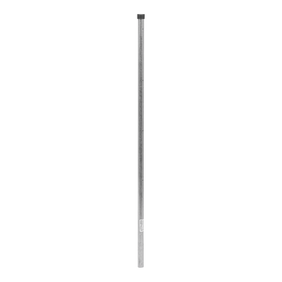Poste de Esquina para Cerca Electrificada / Tubo Galvanizado 1" Calibre 18 / Altura 1 m (3.3 ft) / 5 Perforaciones para Aisladores
