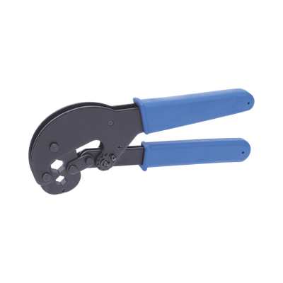 Pinzas para Plegar Conectores Coaxiales / Acero Resistente a Corrosión / Ajuste Automático / Diseño Ergonómico / Conectores 10.8 mm y 13.5 mm