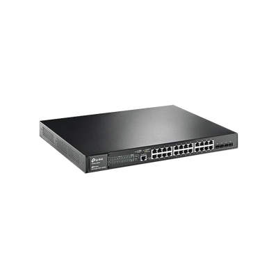 Switch PoE+ administrable Capa 2 / 24 puertos Gigabit / 4 puertos SFP / 384 W / 41.7 Mpps