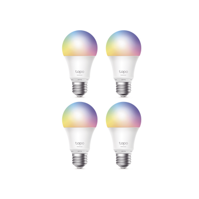 Foco Inteligente Wi-Fi / Multicolor A60 E27 / 806 Lúmenes / Regulable 1-100% / 2500-6500 K / Control por Voz / Monitoreo de Energía