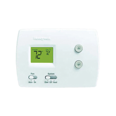 Termostato digital no programable / 1 calor 1 frío / 20-30 VCA o 750 mV / 3.8 x 5.4 x 1.3 in / Dual power