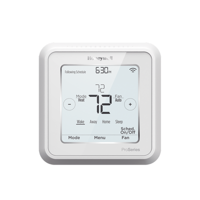 Termostato Inteligente Wi-Fi / 3 Calor / 2 Frío / Control Remoto / Geofencing / HomeKit y Alexa / Rango 2.7°C a 39°C