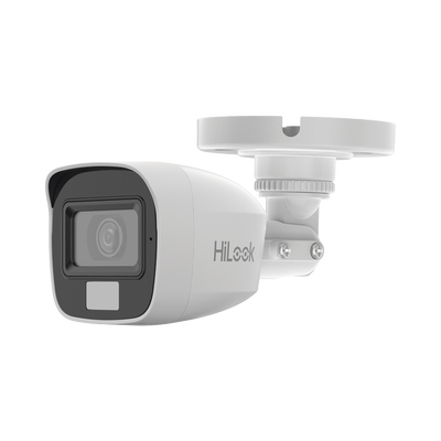 Cámara Bala TURBOHD / 2 Megapixel / Dual Light 20 m (65.6 ft) IR + 20 m (65.6 ft) Luz Blanca / Lente 2.8 mm 100° / Audio por Coaxitron / IP66 / Metal