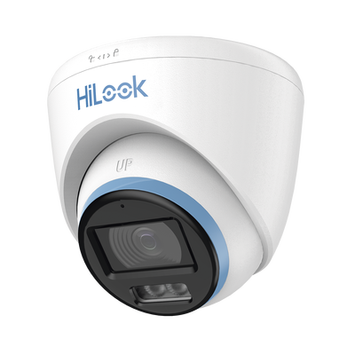 Cámara Turret TurboHD / 3K 5 Megapixel / Dual Light 40 m (131.2 ft) / Lente 3.6 mm / Micrófono Integrado / IP67 / TVI-AHD-CVI-CVBS