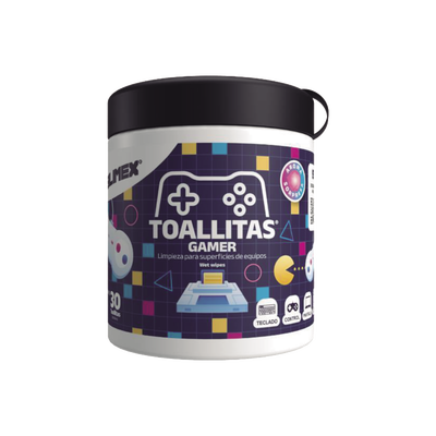 Toallitas de Limpieza / Antiestáticas / Antibacteriales / 30 Unidades / Aroma Chicle
