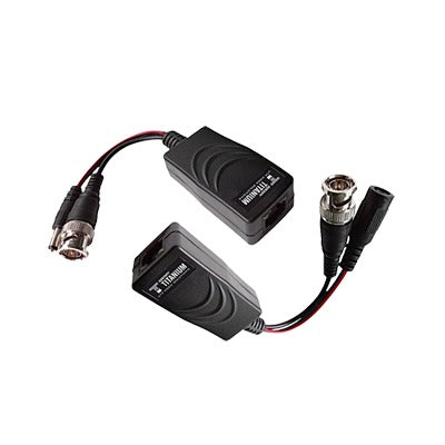 Kit de Transceptores Activos TURBO HD / Conversión 36/24 Vcc a 12 Vcc Regulados / Transmisión 200 m (656.2 ft) / Compatible HD-TVI, HD-CVI, AHD, CVBS / UTP Cat5e/6