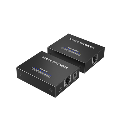 Extensor USB 2.0 / 4 Puertos / Alcance 150 m (492.1 ft) / Cat 5e/6/6a/7 / Conexión en Cascada / Protección contra Sobretensiones