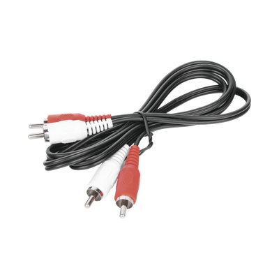 Cable RCA Macho a Macho / 1 m (3.28 ft) / Audio y Video HD / Conectores Codificados por Color / Baja Pérdida de Señal