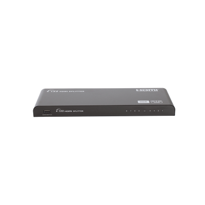 Splitter HDMI / 1 Entrada 8 Salidas Simultáneas / 4K×2K @ 60 Hz / HDR10 / Dolby Vision / 18 Gbps / 10 m (32.8 ft) / HDMI 2.0 / HDCP 2.2