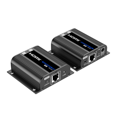 Kit Extensor HDMI / Transmisión 70 m (229.7 ft) a 1080p / 40 m (131.2 ft) a 4K@30Hz / PoC / Salida Loop / HDCP / Audio 7.1