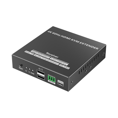 Receptor Extensor HDMI / 4K @ 60 Hz / Alcance 150 m (492.1 ft) / KVM y RS-232 / Cat 6/6a/7 / 18 Gbps