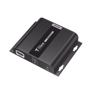 Receptor HDMI Extensor / 4K @ 30Hz / Alcance 120 m (393.7 ft) / Cat 5e/6 / HDbitT / IR / HDCP 1.3 / Switch Gigabit