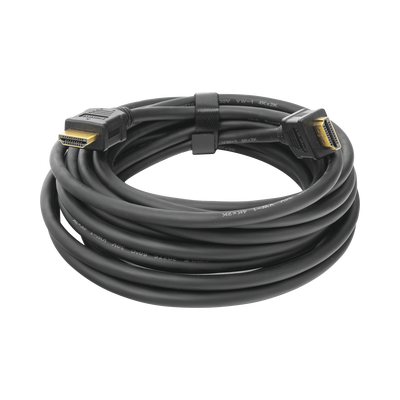 Cable HDMI / 5 m (16.40 ft) / High Speed / 4K / ARC / 3D / Blindado / Chapado en Oro