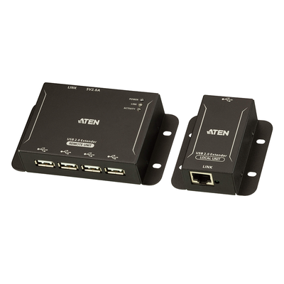 Extensor USB 2.0 / Cat 5 / Hub 4 puertos / 50 m (164 pies)