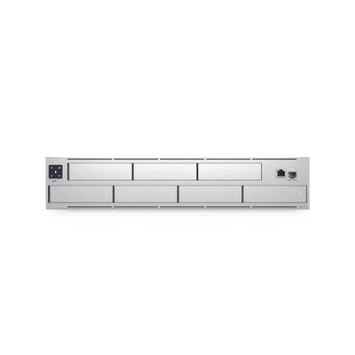 NVR Empresarial / 60 Cámaras / 7 Bahías HDD / RAID Expandido / Pantalla Táctil 1.3' / Almacenamiento 60 Días 4K