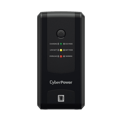 UPS de 550 VA / 275 W / Topología Línea Interactiva / AVR 86-148 Vca / 8 Salidas NEMA 5-15R / Puerto USB / Diseño Torre Compacto
