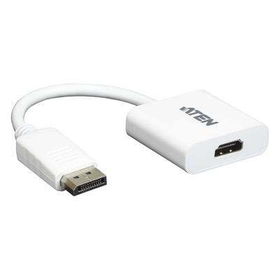 Adaptador de Video / DisplayPort Macho a HDMI Hembra / 1080p 60Hz / Conversión DP 1.2a a HDMI 1.4 / Audio Integrado / Plug and Play