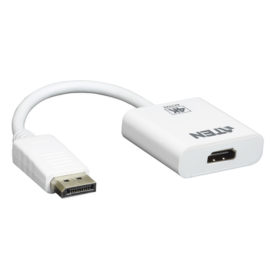 Adaptador activo / DisplayPort a HDMI / 4K@30Hz / Audio 7.1 / Plug & Play / 7.1 x 1.8 x 0.6 in