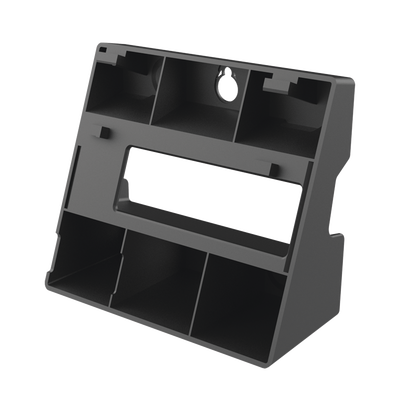 Soporte de Pared para Teléfono IP / Compatibilidad Multi-Modelo / ABS Resistente / Instalación Compacta