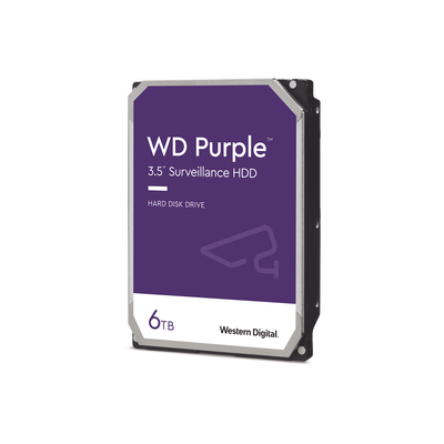 Disco Duro para Videovigilancia / 6 TB / SATA III 6 Gb/s / 5640 RPM / Caché 128 MB / 64 Cámaras / 3.5 Pulgadas