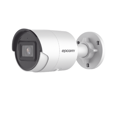 Cámara Bala IP / 4 Megapixel / Lente 2.8 mm / IR EXIR 40 m (131.2 ft) / WDR 120 dB / IP67 / PoE / Audio / AcuSense