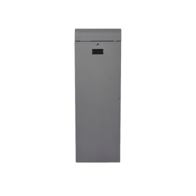 Barrera vehicular izquierda / Soporta brazo de hasta 5.5 m / Final de carrera ajustable por programación / Movimiento fluido / Diseño elegante color gris