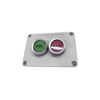 Botonera Doble Para Barreras Vehiculares, Operadores Corredizos y Abatibles.