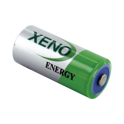 Batería de Litio 3.6 Vcc / 1.65 Ah / Tamaño 2/3AA / Rango -55°C a +85°C / 10 Años Autonomía / 150 mA Pulso