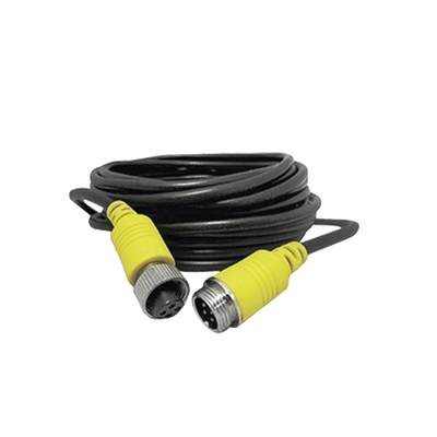 Cable Extensor para Videovigilancia Móvil / 11 m (36.1 ft) / Conector Aviación / Triple Transmisión VVA / Anti-Vibración / AHD y Analógico