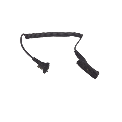Cable adaptador de audio / Bodycam a radio Motorola APX7000 / Compatible XMRX2 y XMRX5 / Conectores revestidos de goma