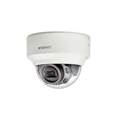 Cámara Domo IP / 2 MP / Lente Motorizado 2.8-12 mm / WDR 150 dB / IR 30 m (98.4 ft) / IK10 / H.265