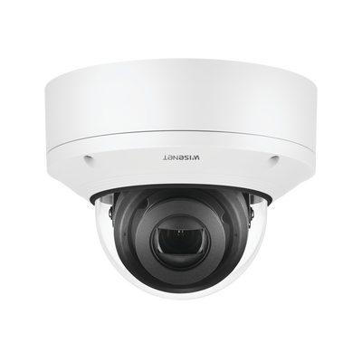 Cámara IP Domo Antivandálica 2MP / Lente Motorizado 2.8-12mm / WDR 150dB / H.265 & WiseStream II / IP52 IK10