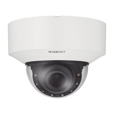 Cámara Domo IP / 4K 8 Megapixel / Lente Motorizado 4.5-9.3 mm / WDR 120 dB / P-Iris / IK08 e IP52 / MicroSD 512 GB