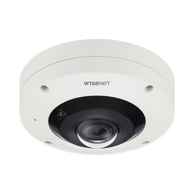 Cámara Fisheye IP / 12 MP / WDR 120dB / PTZ Digital 8X / IR 10m / IP66 / IK10