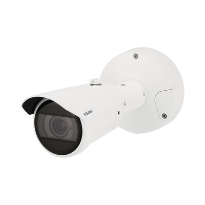 Cámara Bala IP 6MP con IA / Lente Motorizado 4.4-9.3mm / WDR 120dB / H.265+ / MicroSD 512GB / IP67 IK10 NEMA4X / IR 131 pies