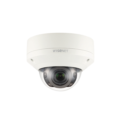 Cámara IP Domo Antivandálico / 2 Megapixel / Lente Motorizado 2.8-12 mm / IR 50 m (164 ft) / WDR 150 dB / H.265 & WiseStream II / IP67 IK10