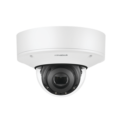 Cámara IP Domo Exterior Antivandálico / 2MP / Lente Motorizado 2.8-12mm / IR 164 pies / WDR 150dB / H.265 & WiseStream II