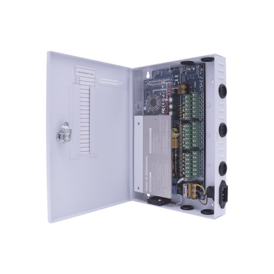 Fuente de Alimentación Multicanal / 18 Canales / 30 A Total / 1.85 A por Salida / Voltaje Ajustable 11-15 VDC / 200 W / Operación -20°C a 70°C