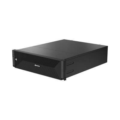 NVR IP / 64 Canales / Hasta 32 MP / Procesamiento 400 Mbps / RAID 5-6 / 16 Bahías HDD / Triple Puerto de Red / Salida HDMI 4K