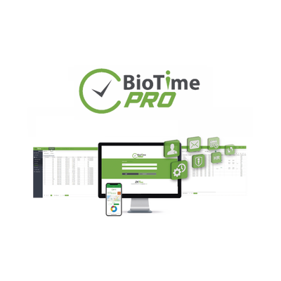 Software de Gestión Centralizada de Asistencia BIOTIMEPRO Licencia ULTIMATE 800 dispositivos y 80 mil empleados