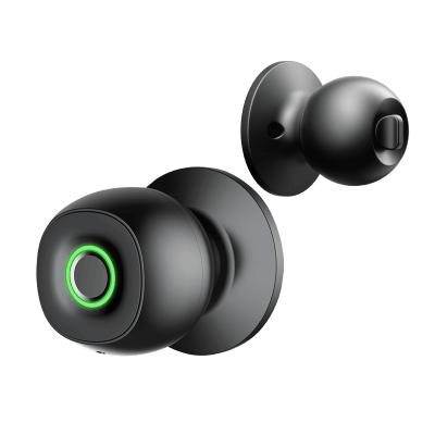 Cerradura Digital Inteligente / Huella Digital + Bluetooth / IP54 / 100 Huellas / Función Normalmente Abierta / Alexa-Google Assistant / 6-8 Meses Batería