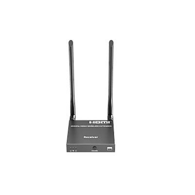Extensor Inalámbrico HDMI | 4K@60Hz 4096x2160 | Tecnología ipcolor STREAM | Banda 5G 5.18-5.24 GHz | Distancia 50 m | Conexión de Hasta 1 a 4