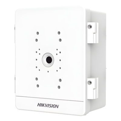 Caja de Seguridad para Videovigilancia / Exterior IP66 / IK10 / 3 Dispositivos / Montaje en Pared o Poste / Polímero Ignífugo UL94-V0