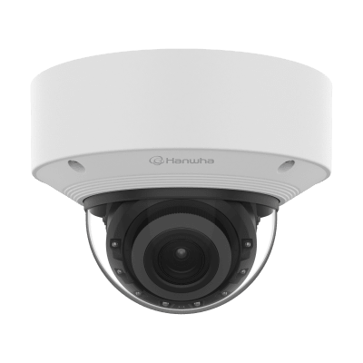 Cámara Domo IP / 5 Megapixel / IR 50 m (164 ft) / Motorizado 3.3-9.3 mm / IA Dual NPU / IP67 IK10
