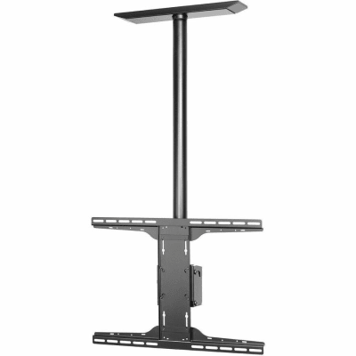 Soporte de Techo Universal / Pantallas 32" a 90" / Carga 68.2 kg (150 lb) / Patrón 600 x 400 mm / Columna 91.4 cm (36") / Inclinación -5° a 20° / Giro 360°