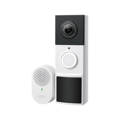 Videoportero IP Inalámbrico / 2K 3 Megapixel / 160° DFOV / Batería 6400 mAh / Detección IA Personas-Vehículos / Visión Nocturna Color / Audio Bidireccional