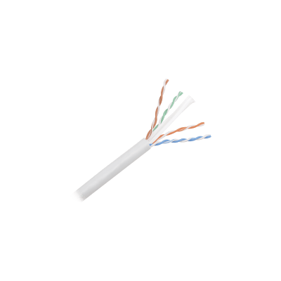 Bobina de Cable UTP / Cat 6 / 24 AWG / 305 m (1000 ft) / 4 Pares / PVC CM / Cobre Sólido