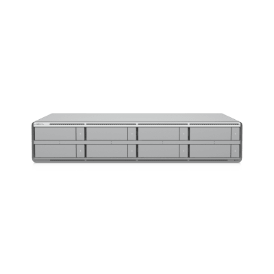 NVR 2U / 8 Bahías HDD/SSD / Soporte 100 Cámaras HD / 50 Cámaras 4K / Puerto 10G SFP+ / 2.5GbE / HDMI / Edge-AI