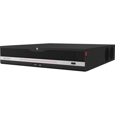 NVR IP / 32 Canales / 12 MP 4K / 8 Bahías HDD / 2 LAN / RAID / Reconocimiento Facial / 100,000 Rostros