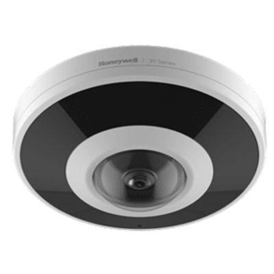 Cámara Fisheye IP / 6 Megapixel / Visión 180° / WDR 120 dB / IR 20 m (65.6 ft) / IP67 IK10 / PoE / Audio Bidireccional